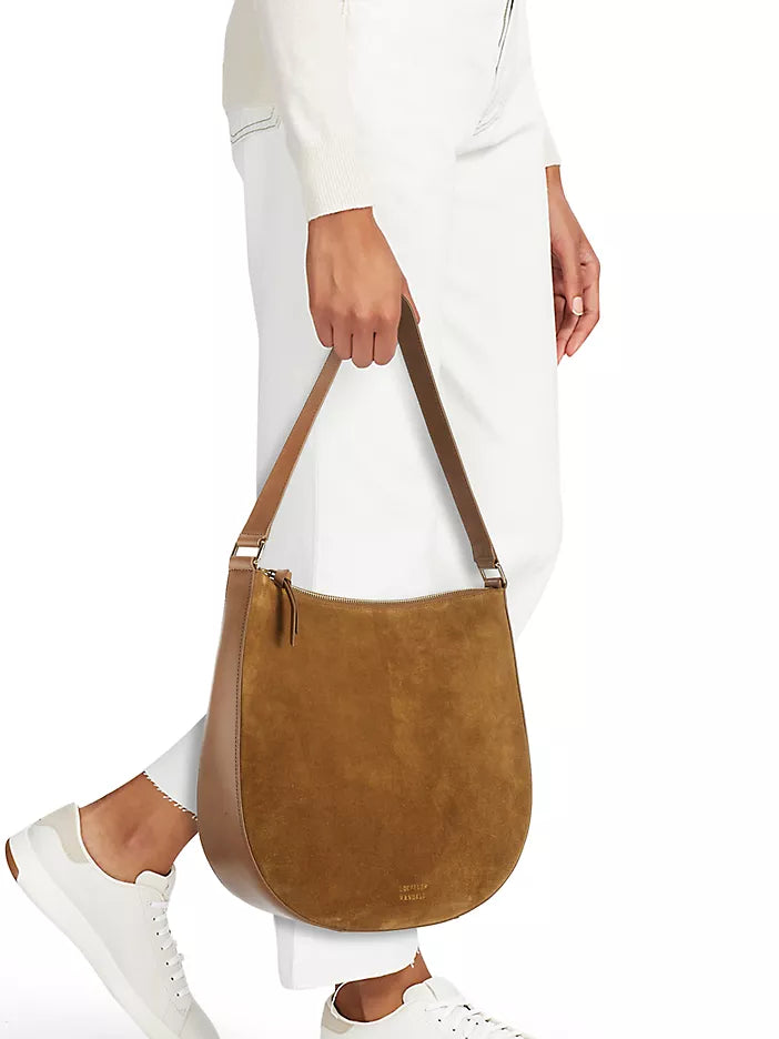 Loeffler Randall Bowen Large Hobo Bag - Cacao