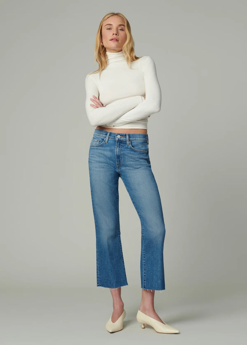 The Callie Cropped Bootcut W/ Raw Hem