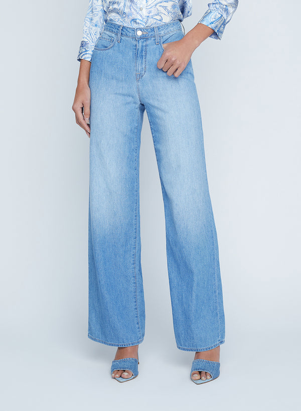 Alicent H/R Sneaker Wide Leg Jean