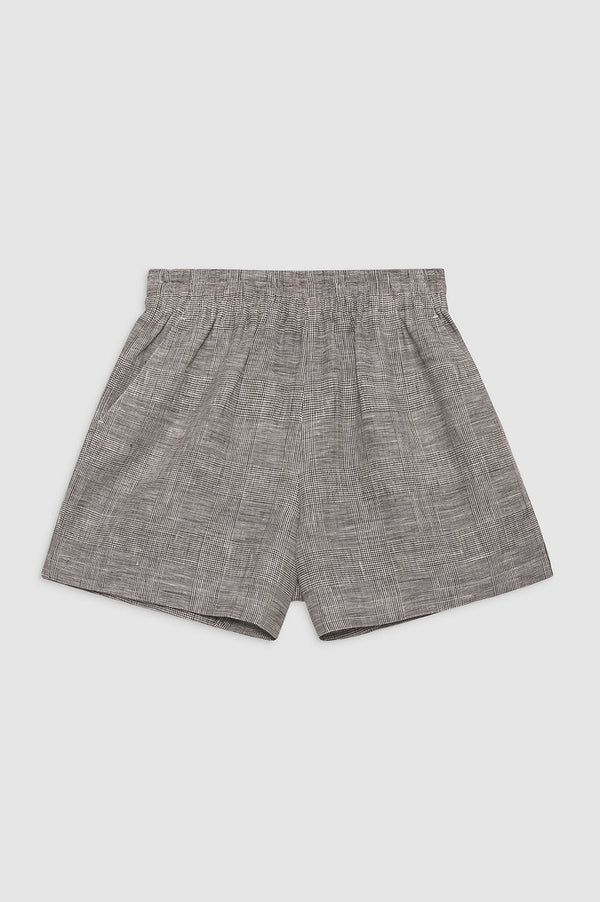 Kam Short - Brown Plaid