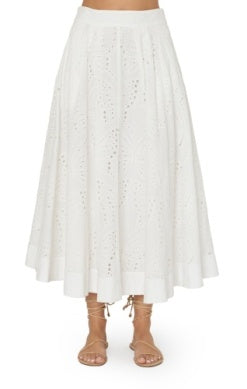 Butterfly Eyelet Skirt