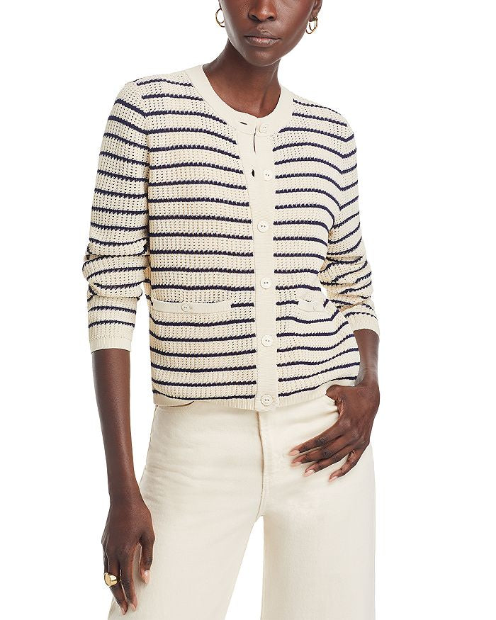 Viola Stripe Cardigan