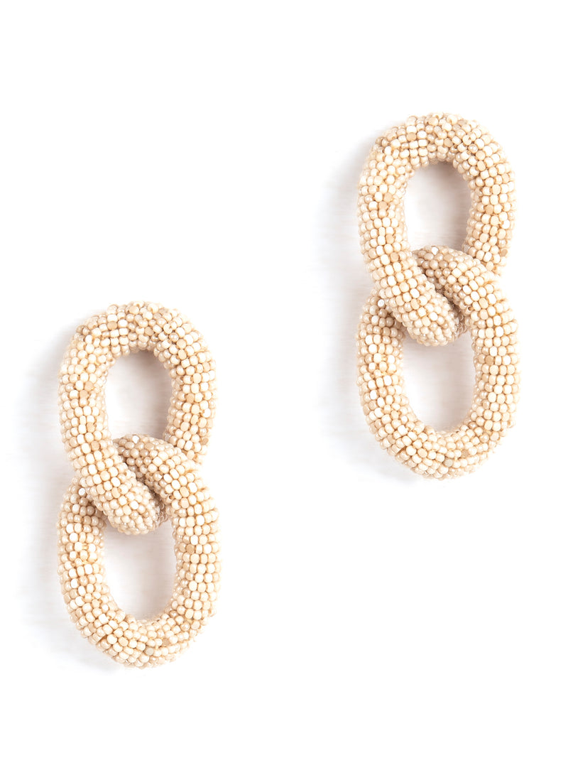 Loulou Earrings - Champagne