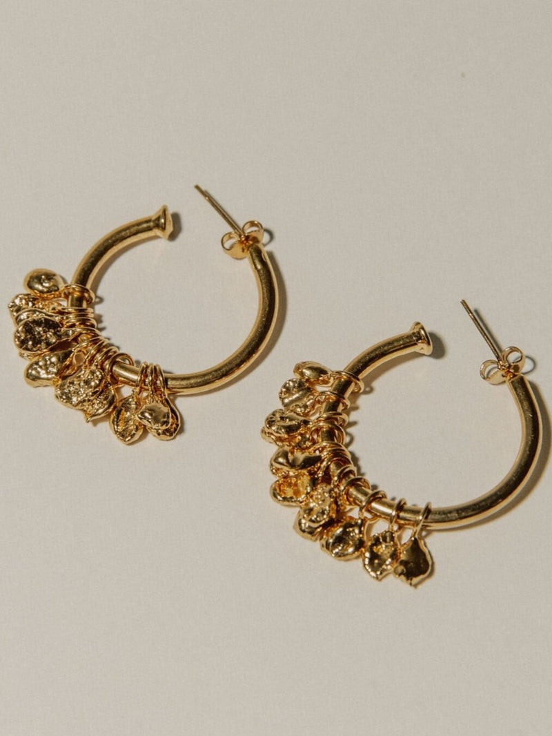 Serapis Earrings - Gold