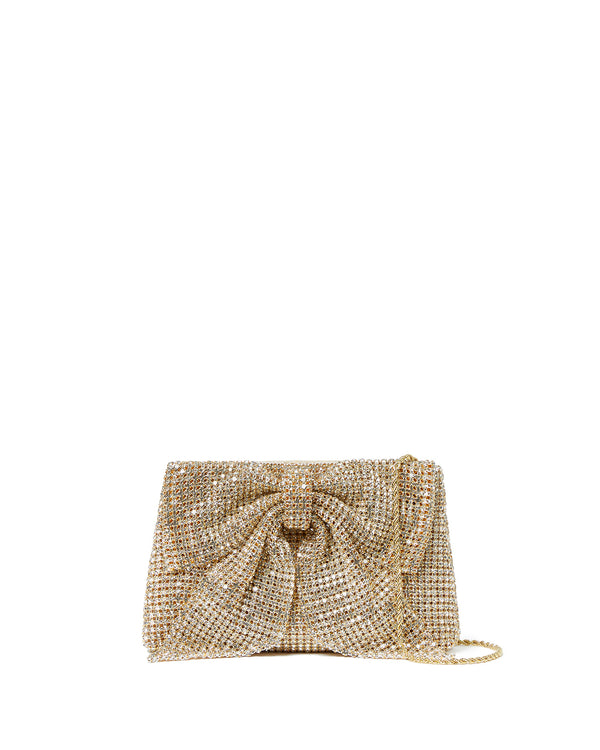 Loeffler Randall Jolene Diamante Bow Clutch