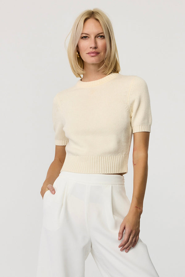 Elsie Short Sleeve Sweater