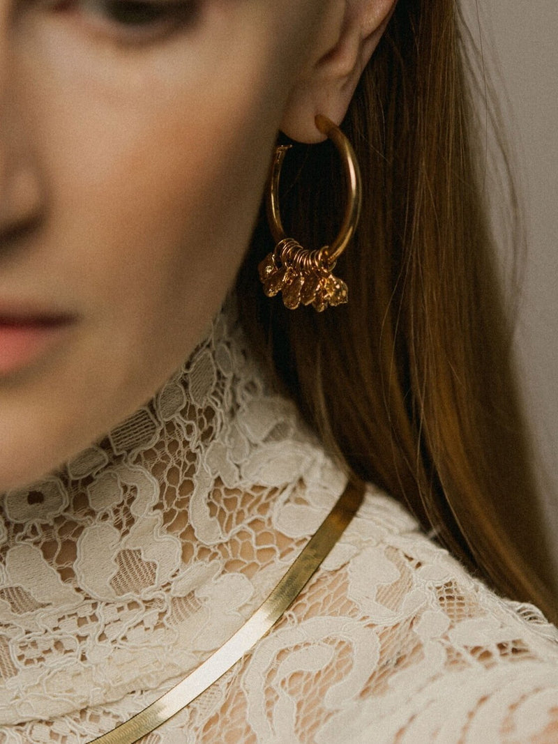 Serapis Earrings - Gold