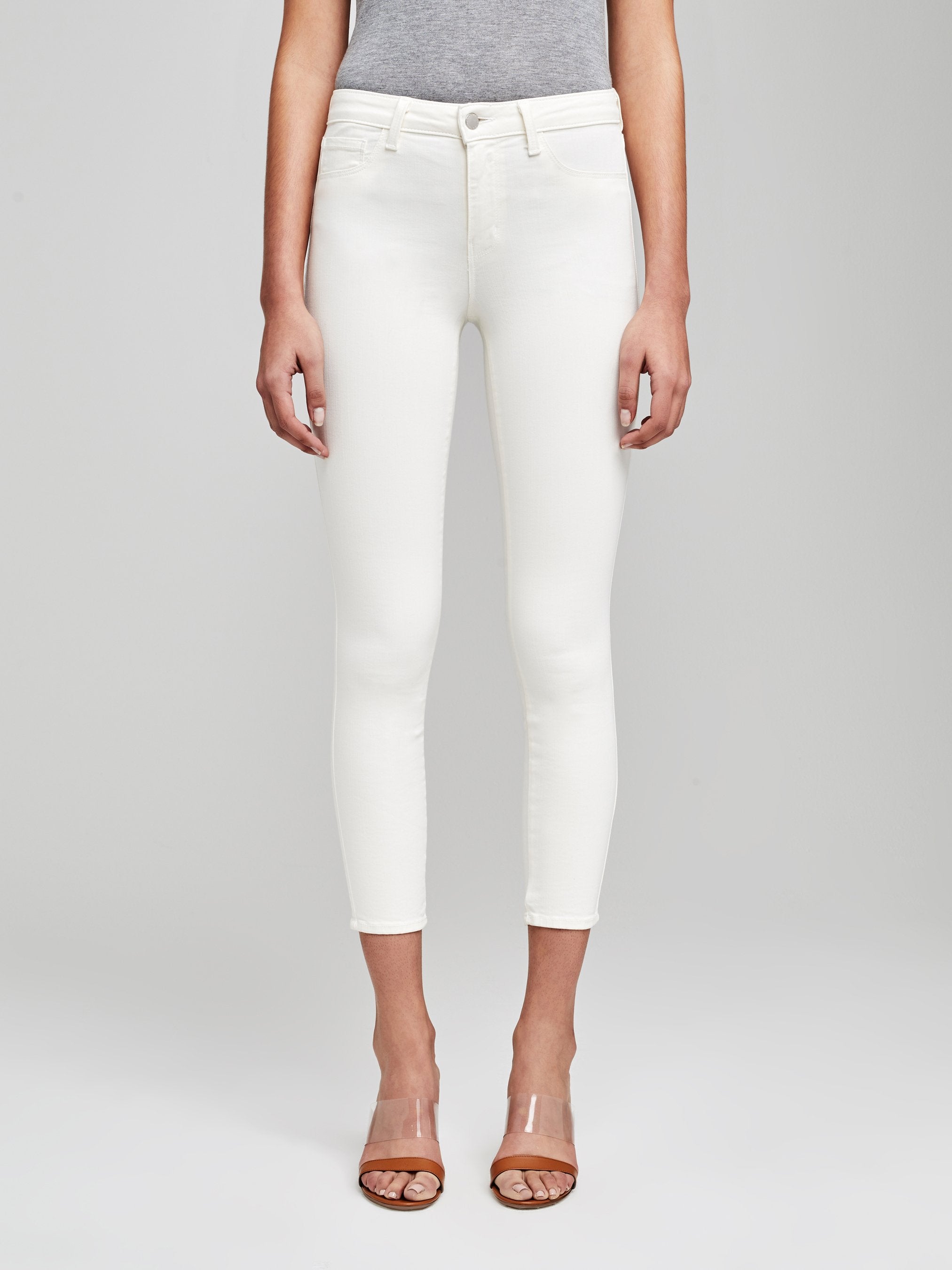 Margot High-Rise Skinny Jean Vintage White – Chel Bella